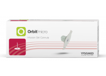mylife Orbit micro Universal (Kanülenbasis), 5,5 mm Stahlkanülen, Packung à 10 Stück
