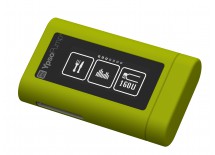 mylife YpsoPump Housse en silicone avec clip verte, 1 pièce